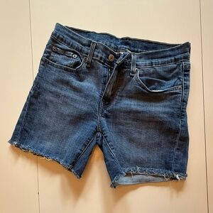 Levi’s Blue Denim Women Shorts